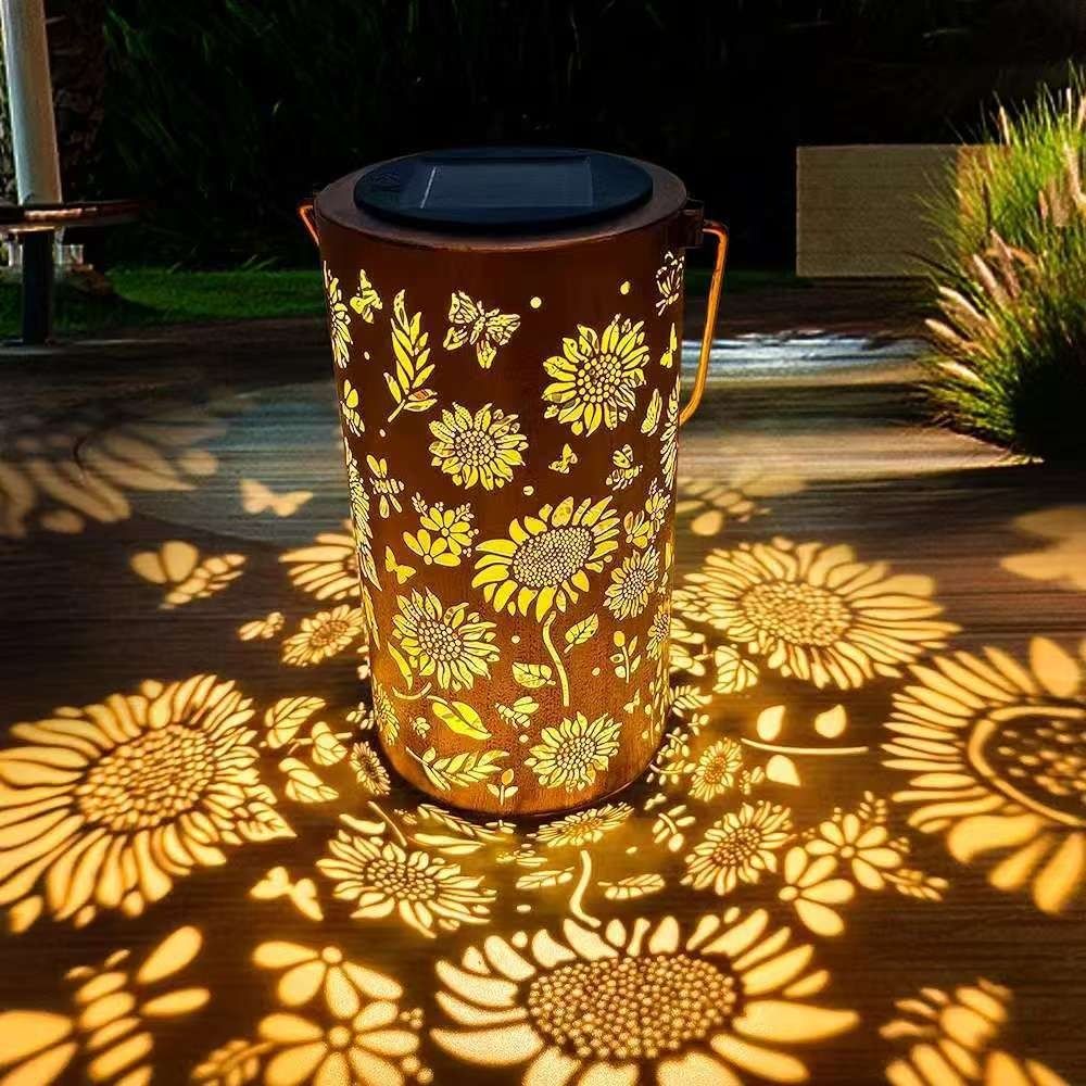 Solar Garden Light - Lumière de tournesol et lumière d'ombre,