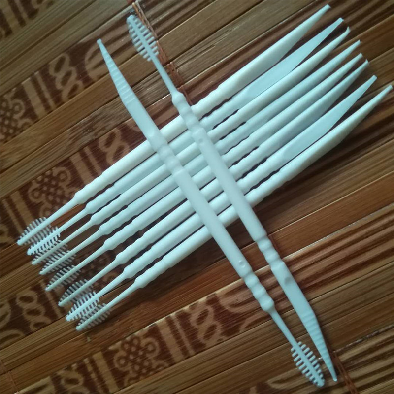 Bamboo Toothbrush - Cure-dents super fins à Double extrémité,