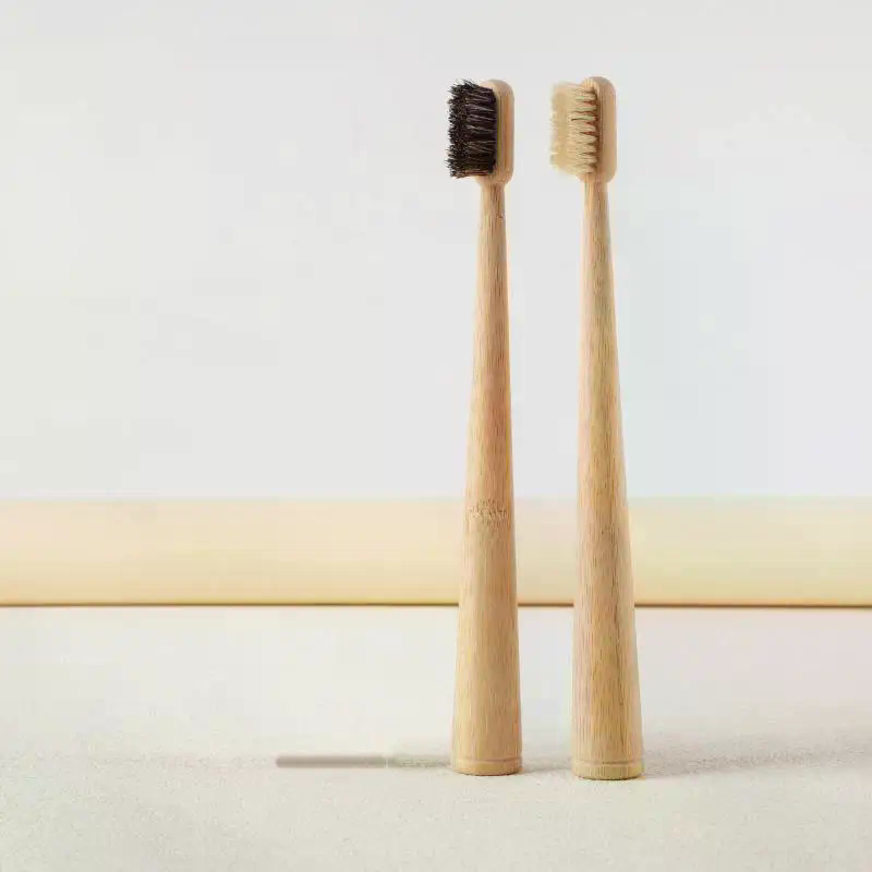 Bamboo Toothbrush - /ACR/1Pc/4Pcs Brosse à dents en poils