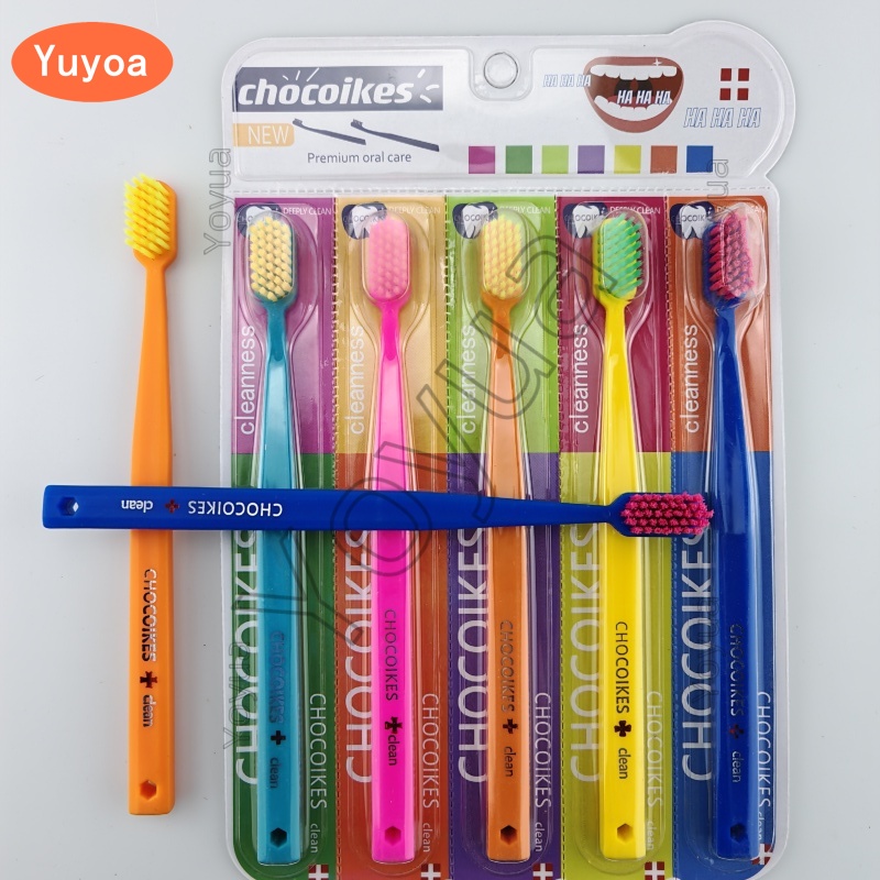 Bamboo Toothbrush - 50pcs brosse à dents Ultra douce