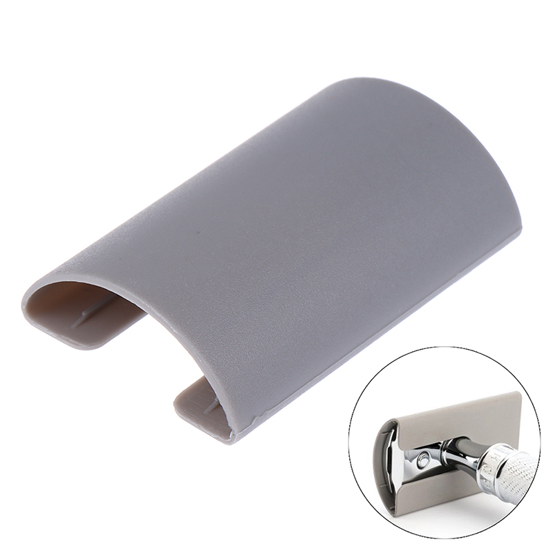 Safety Razor Handle - Étui en plastique pour tête de