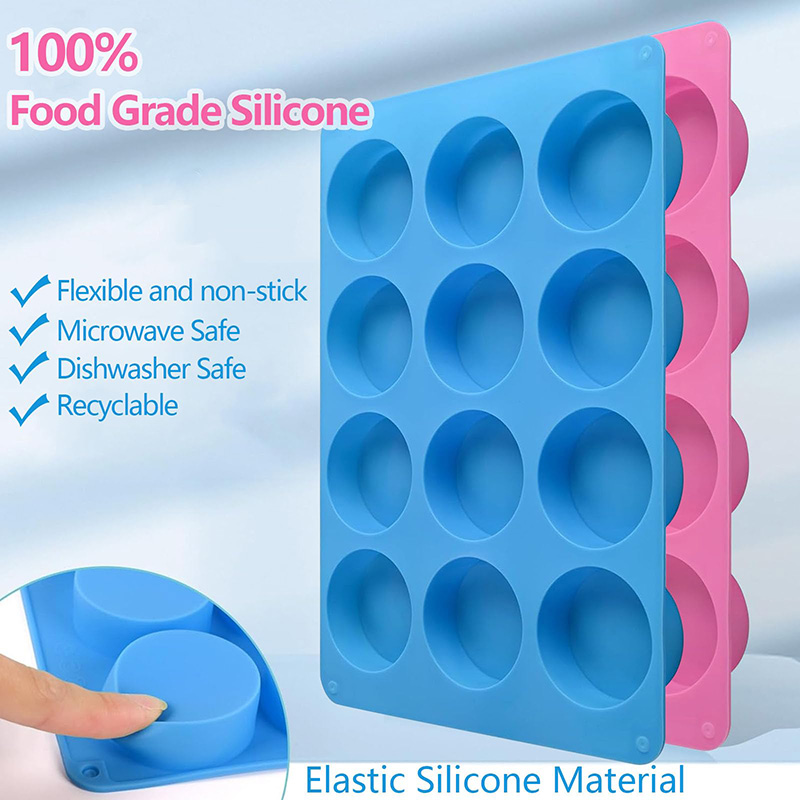 Moule en silicone rond à 12 ca - Eco Soap avis et prix