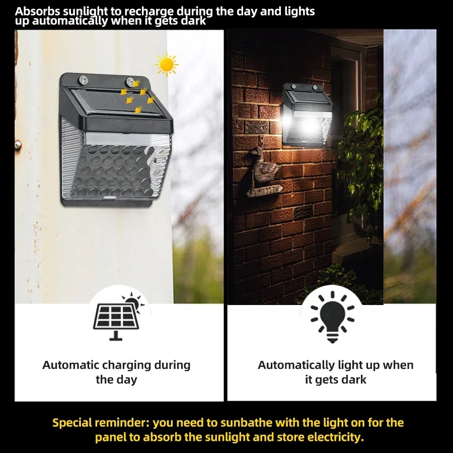 Lampe solaire LED avec capteur - Solar Garden Light avis et prix