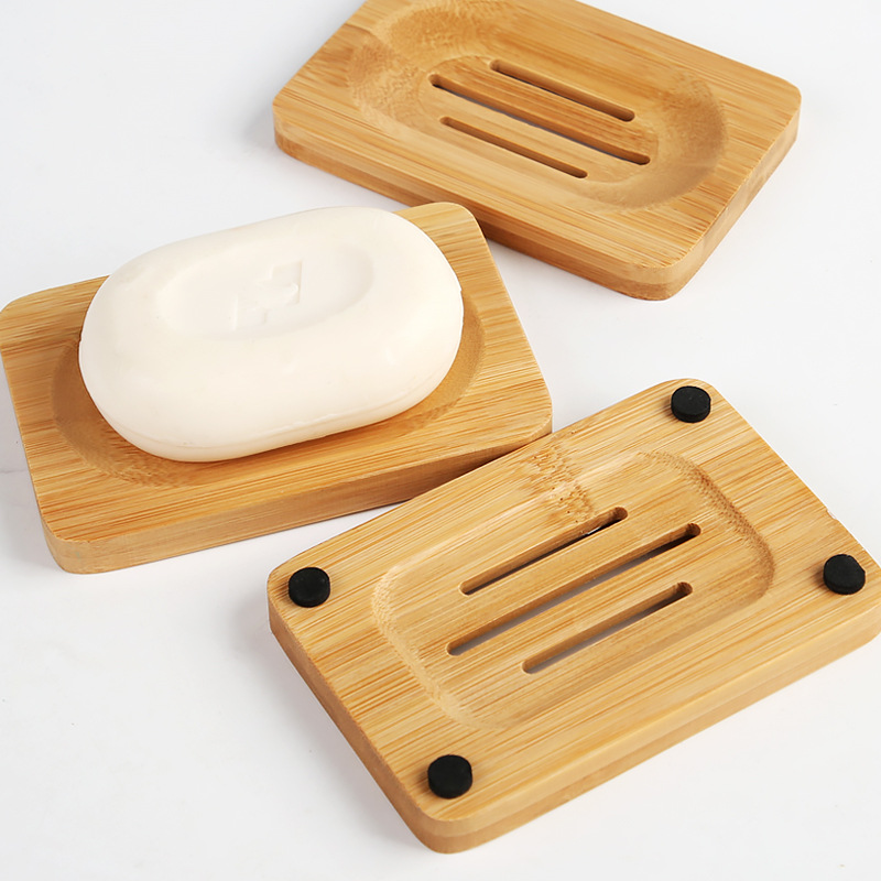 Porte-savon en bois de bambou, - Bamboo Cutlery avis et prix