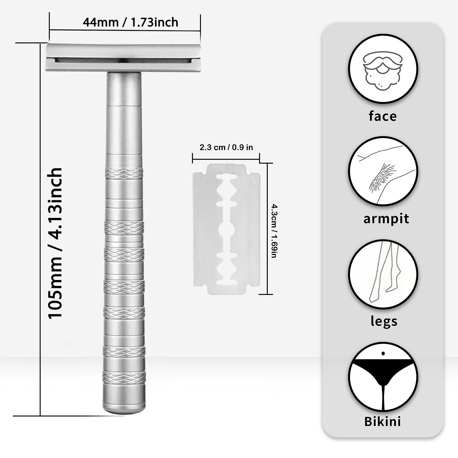 Rasoir de sécurité double tran - Safety Razor Handle avis et prix