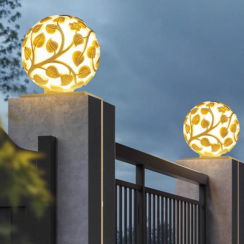 Lampes de colonne d'extérieur, - Solar Garden Light avis et prix