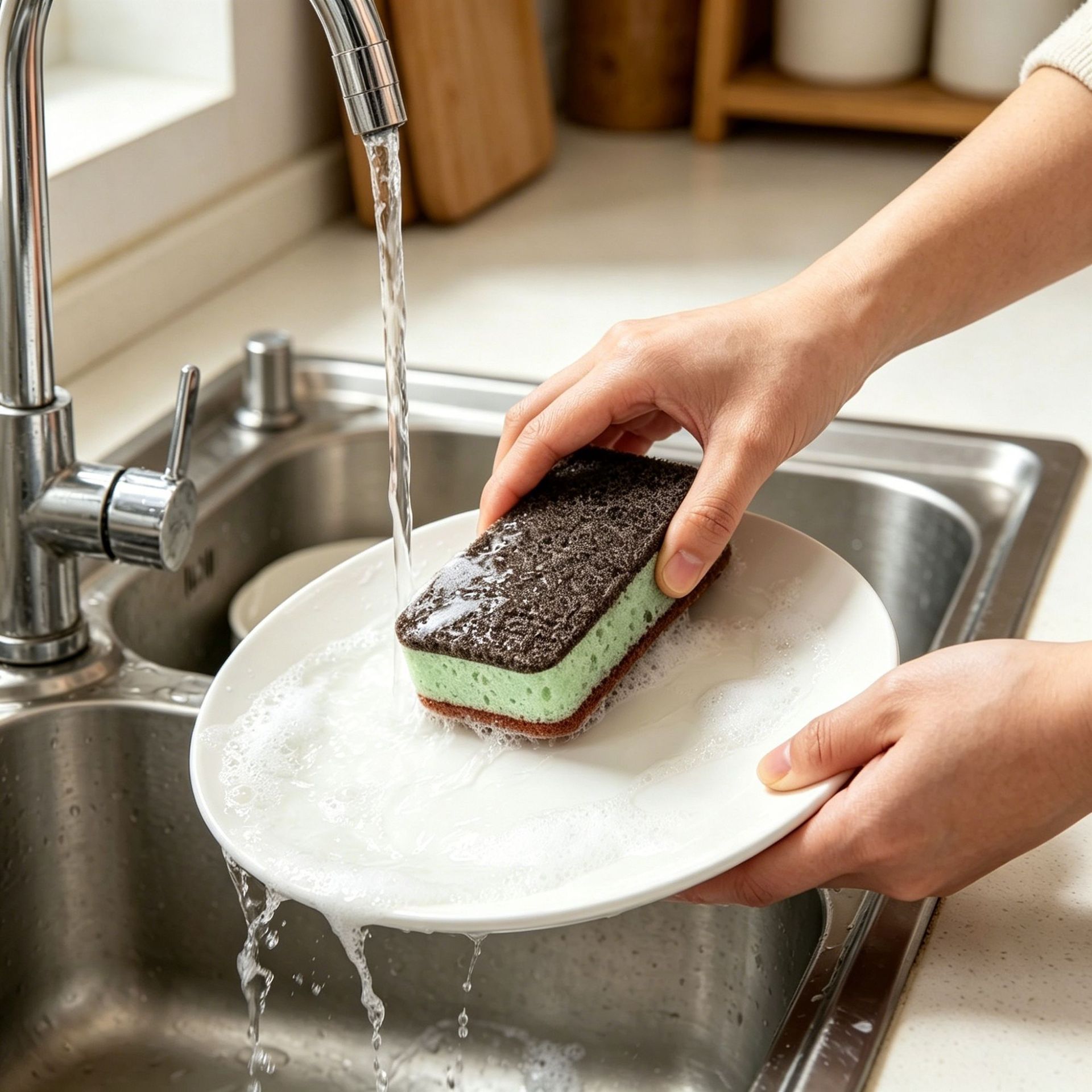 Éponge de cuisine double face  - Eco Sponge avis et prix