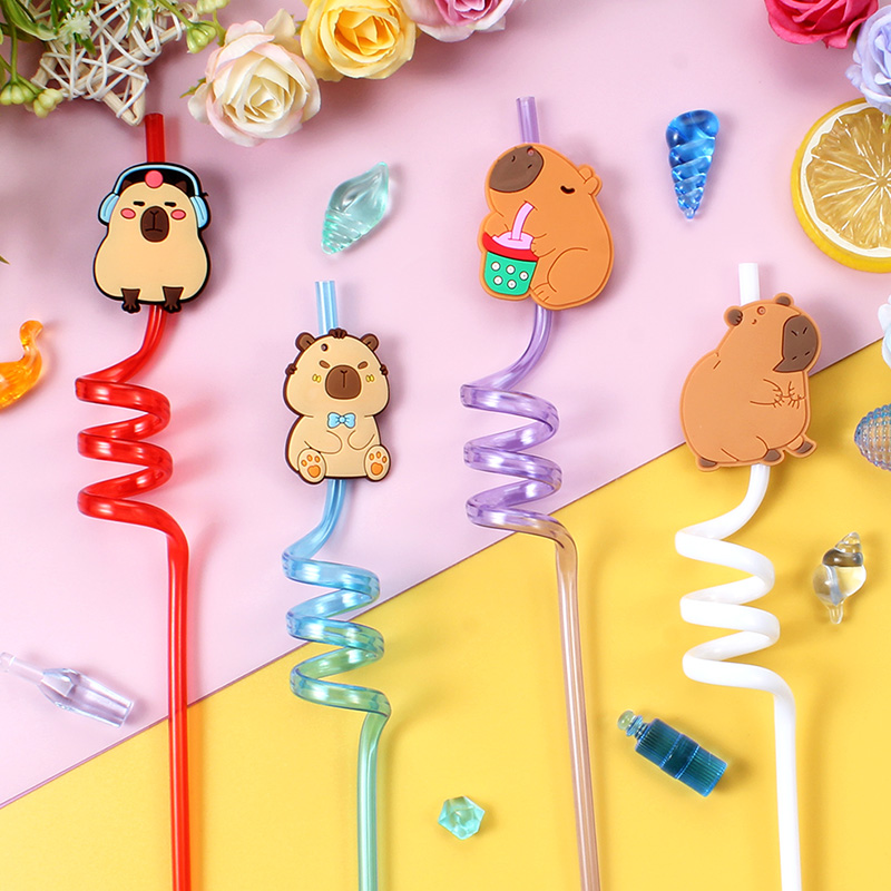 Pailles en spirale réutilisabl - Reusable Straw avis et prix