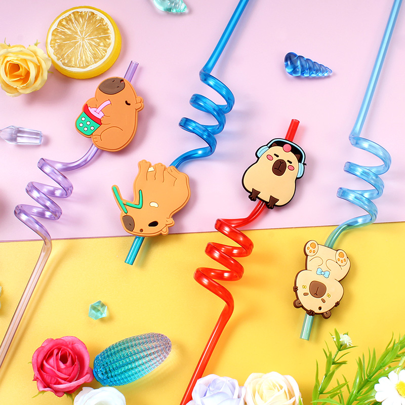 Pailles en spirale réutilisabl - Reusable Straw avis et prix