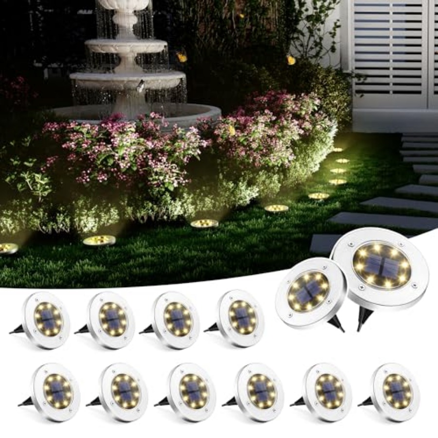 Lampes solaires au sol, lampes - Solar Garden Light avis et prix