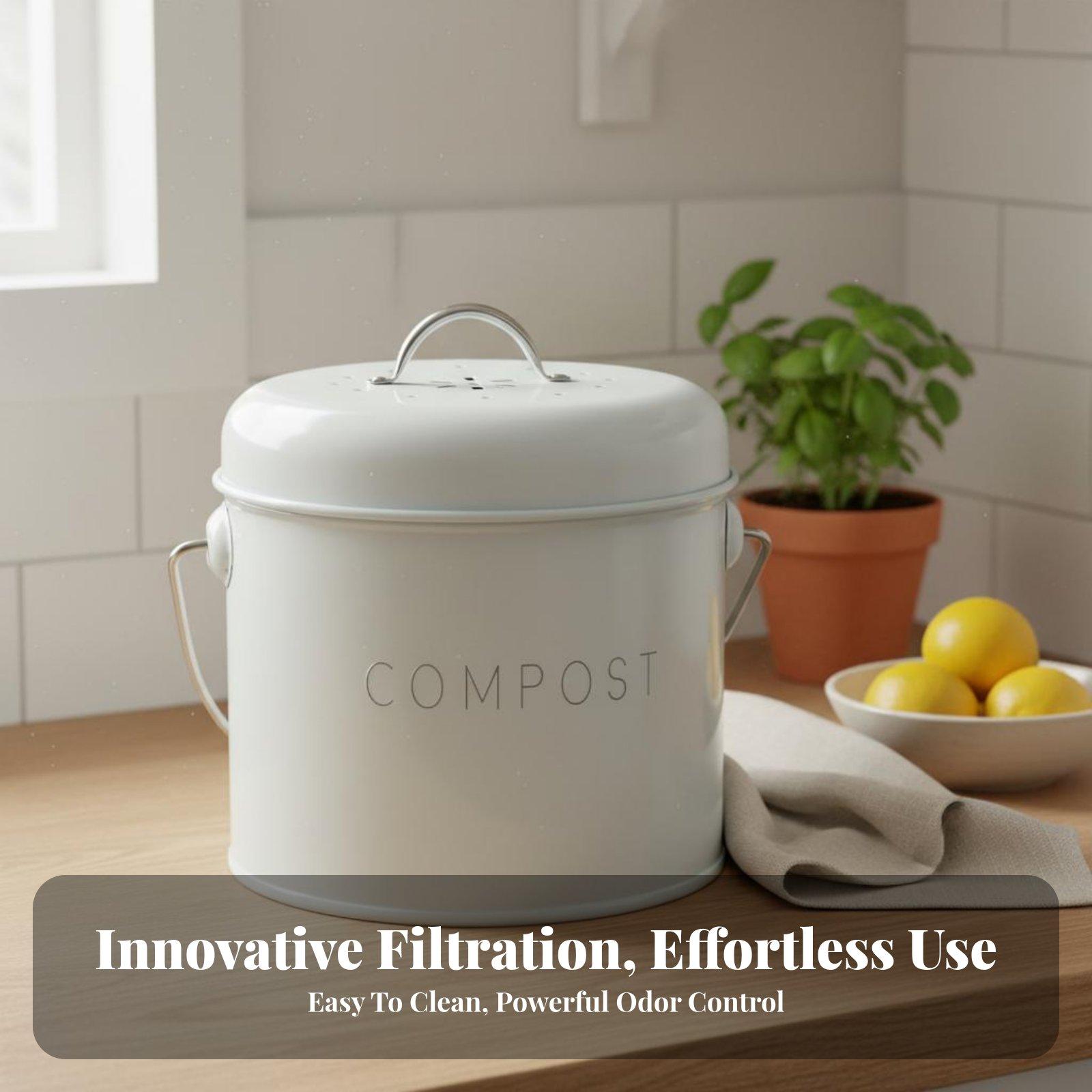 Poubelle de bureau compacte po - Compost Bin avis et prix