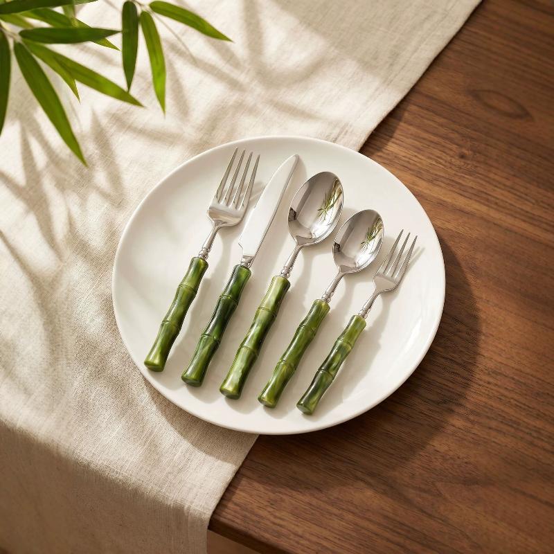 Couverts en acier inoxydable 3 - Bamboo Cutlery avis et prix